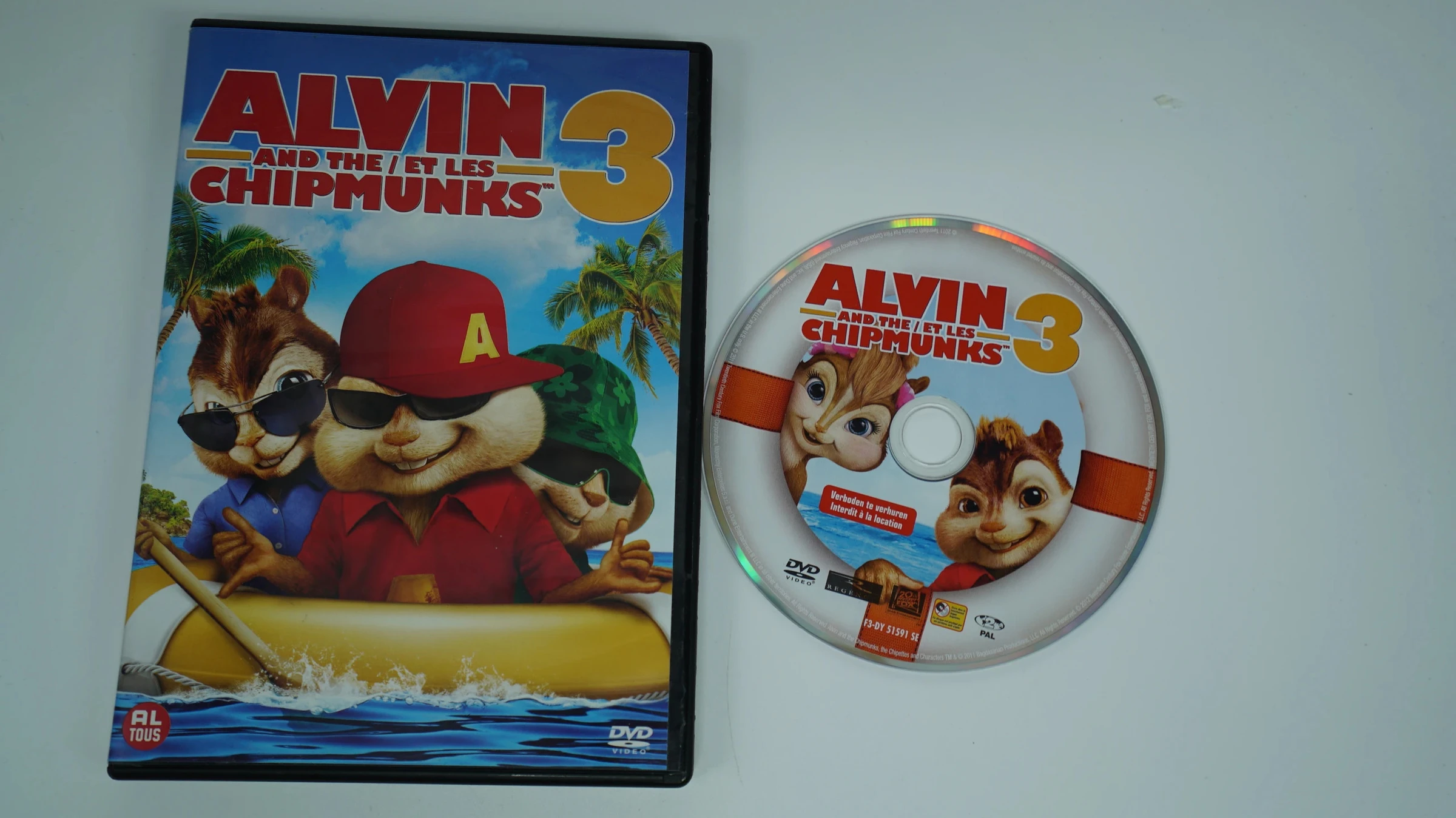 Alvin e os Esquilos 3 (DVD, Região 2 PAL) – photo 3
